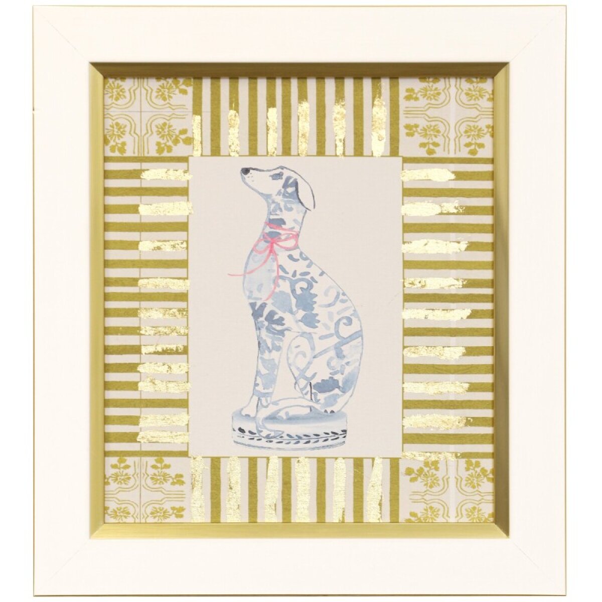 d189f8675192fd3383e9ab702507ca4a Talavera Blue Girl I Manufactured Framed Canvas - Image 1