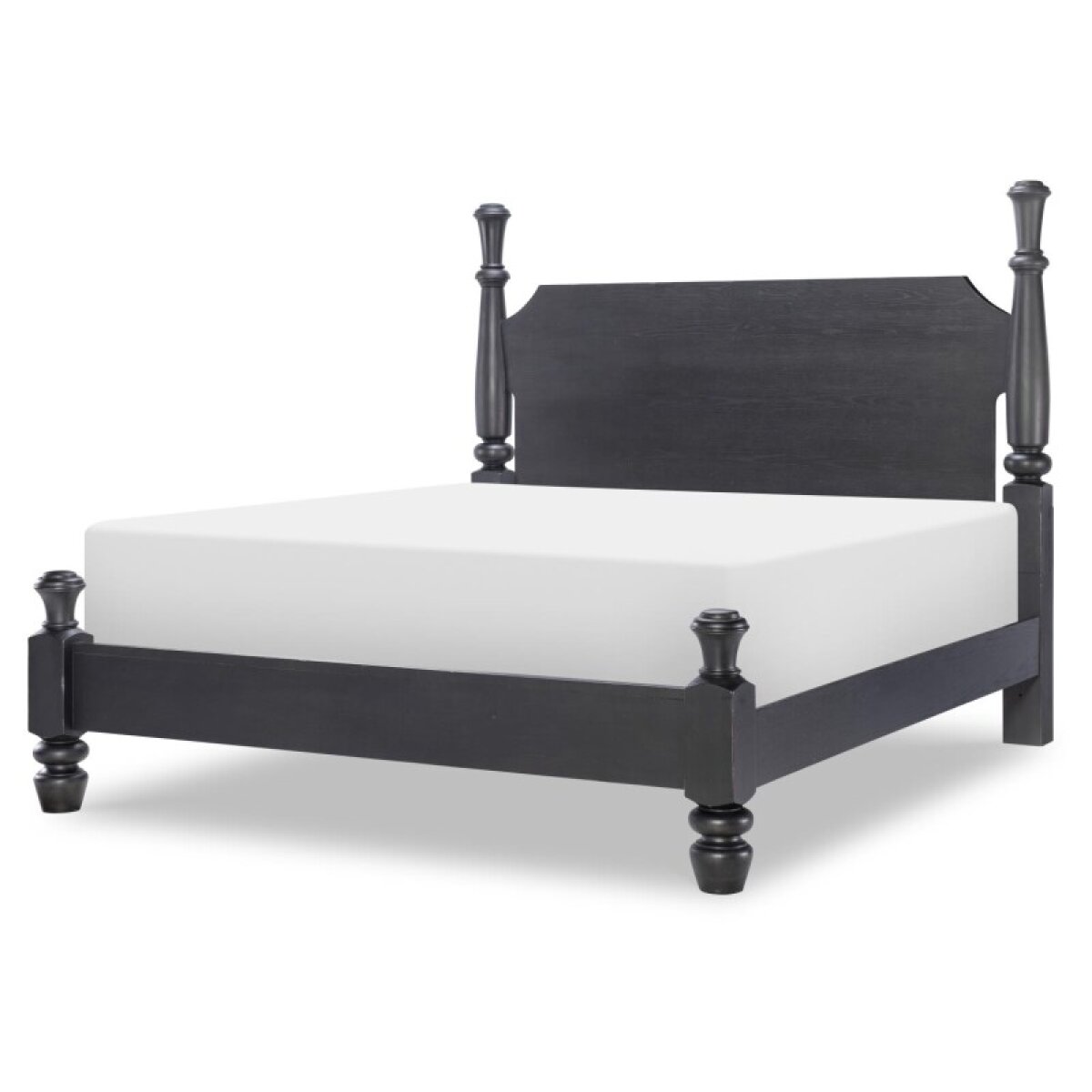 d1a8274e0cc848f61f8802fda8ae8a08 Complete Chimney Post Bed 5/0 Queen - Image 1