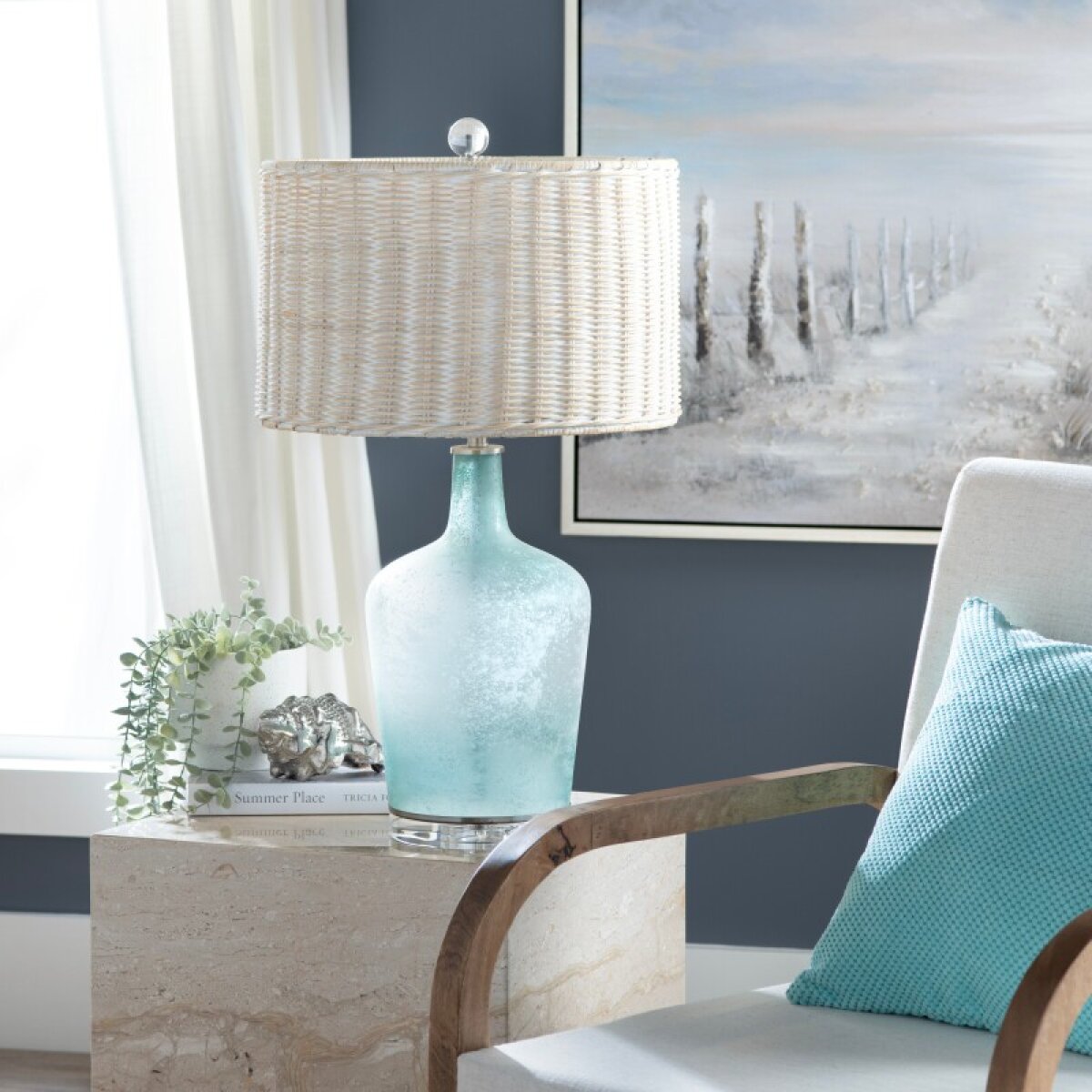 d227c24c2d087af6f59a3c0468b1b783 Rainey Table Lamp - Image 1