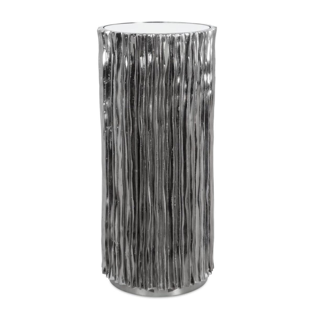 d23e934e40b4b481d6950f3de353f3f4 Echo Drink Table, Nickel - Image 1