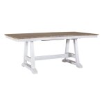 Lindsey Farm 6 Piece Trestle Table Set - Image 3
