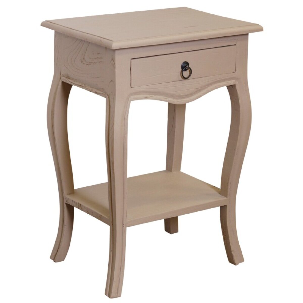 d343e436d7438403c99a41a0956bc380 Cappuccino Side Table Cappuccino Country French Wooden Side Table - Image 1