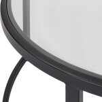 Rhea Nesting Coffee Tables, Black, S/2 - Image 8