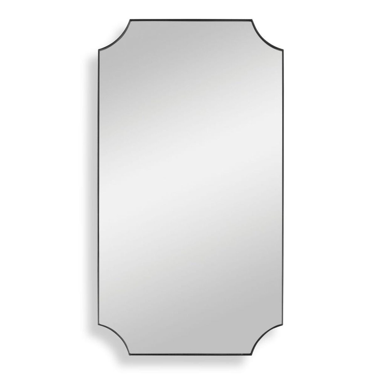 d41685153b4900918b28e12aa7843e36 Lennox Mirror, Black - Image 1