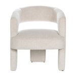 Dann Foley Lifestyle Fabric Barrel Back Lounge Chair