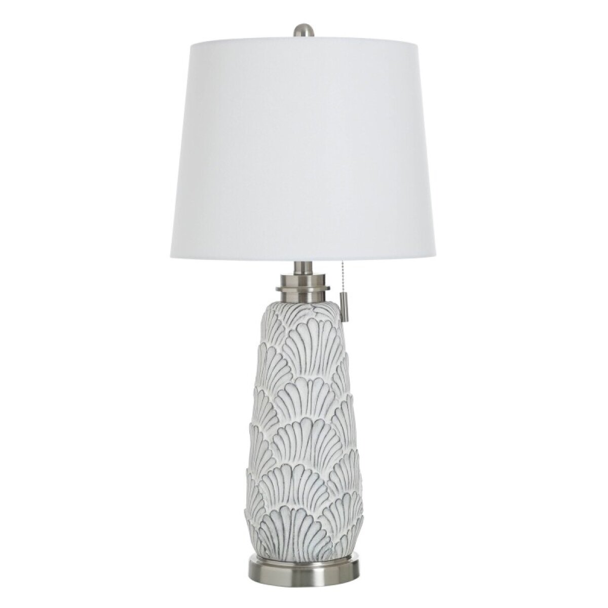 d429b7831ad34dd123679e6d3d580839 Antique White Poly Table Lamp - Image 1