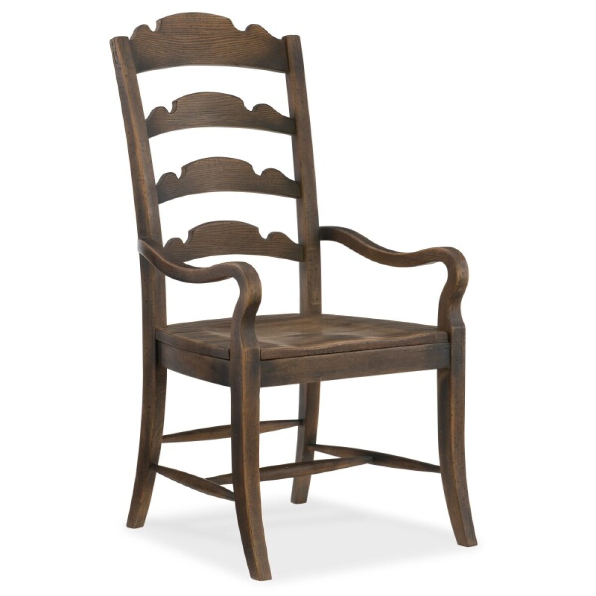 d471930401f1605e5b4a94002086385e Casual Dining Hill Country Twin Sisters Ladderback Arm Chair - 2 per carton/price ea - Image 1