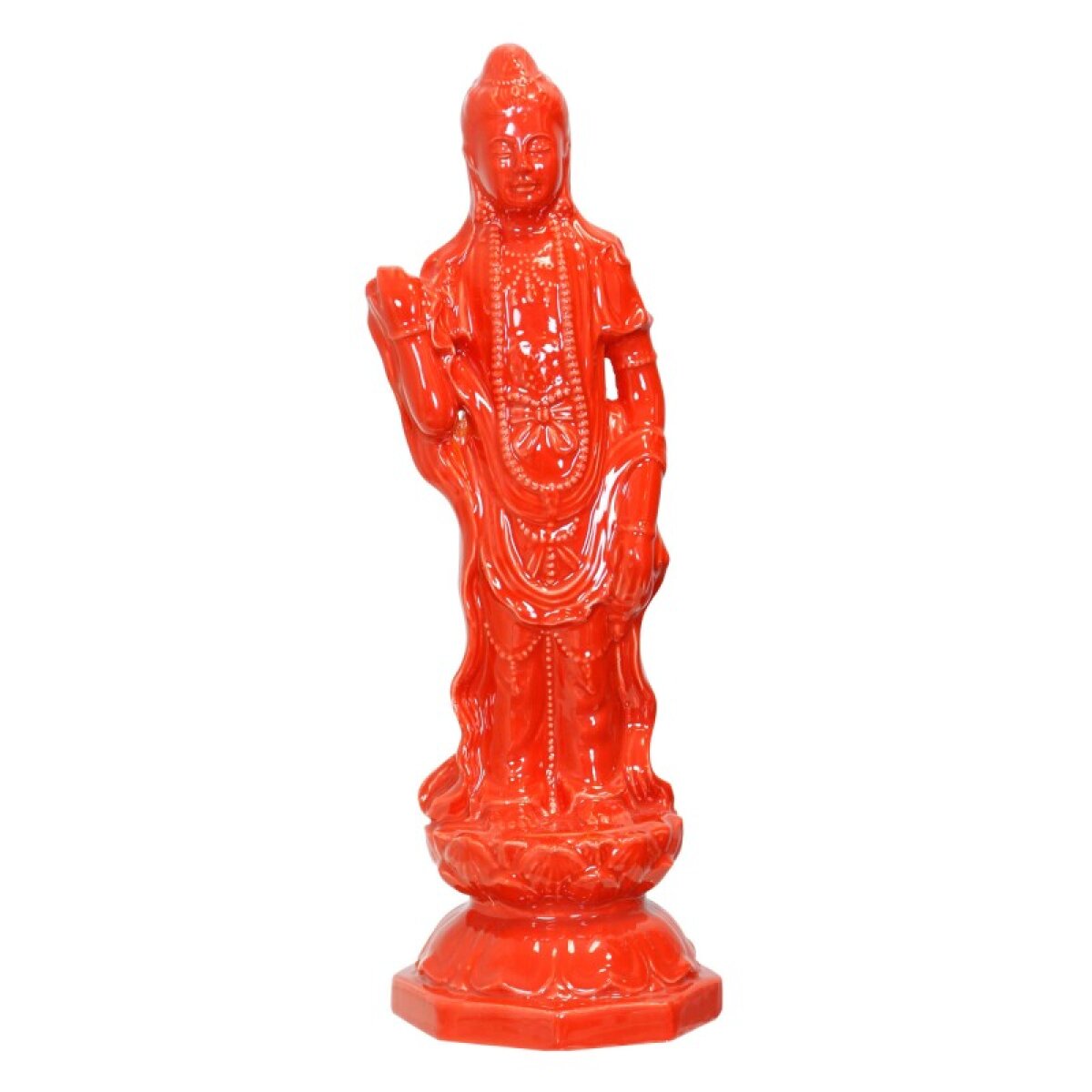 d49e866ad83450d83d5e3d193b180611 Tomato Red Dann Foley Lifestyle Ceramic Statue - Image 1