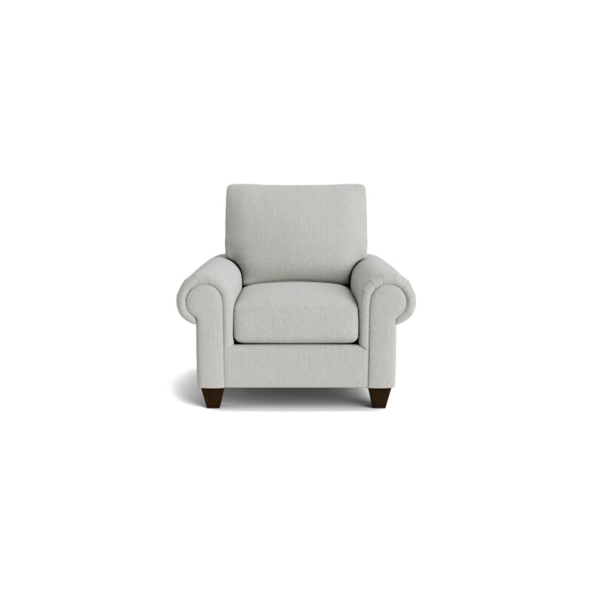 d4f225a57459bf223b0703070e515e15 True Custom™ True Custom® Large Panel Arm Accent Chair - Image 1