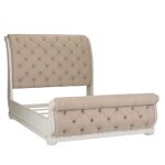 Abbey Park King Uph Sleigh Bed, Dresser & Mirror - Image 2