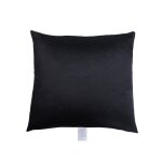 Dann Foley Lifestyle Down Feather Solid Black Pillow - Image 4