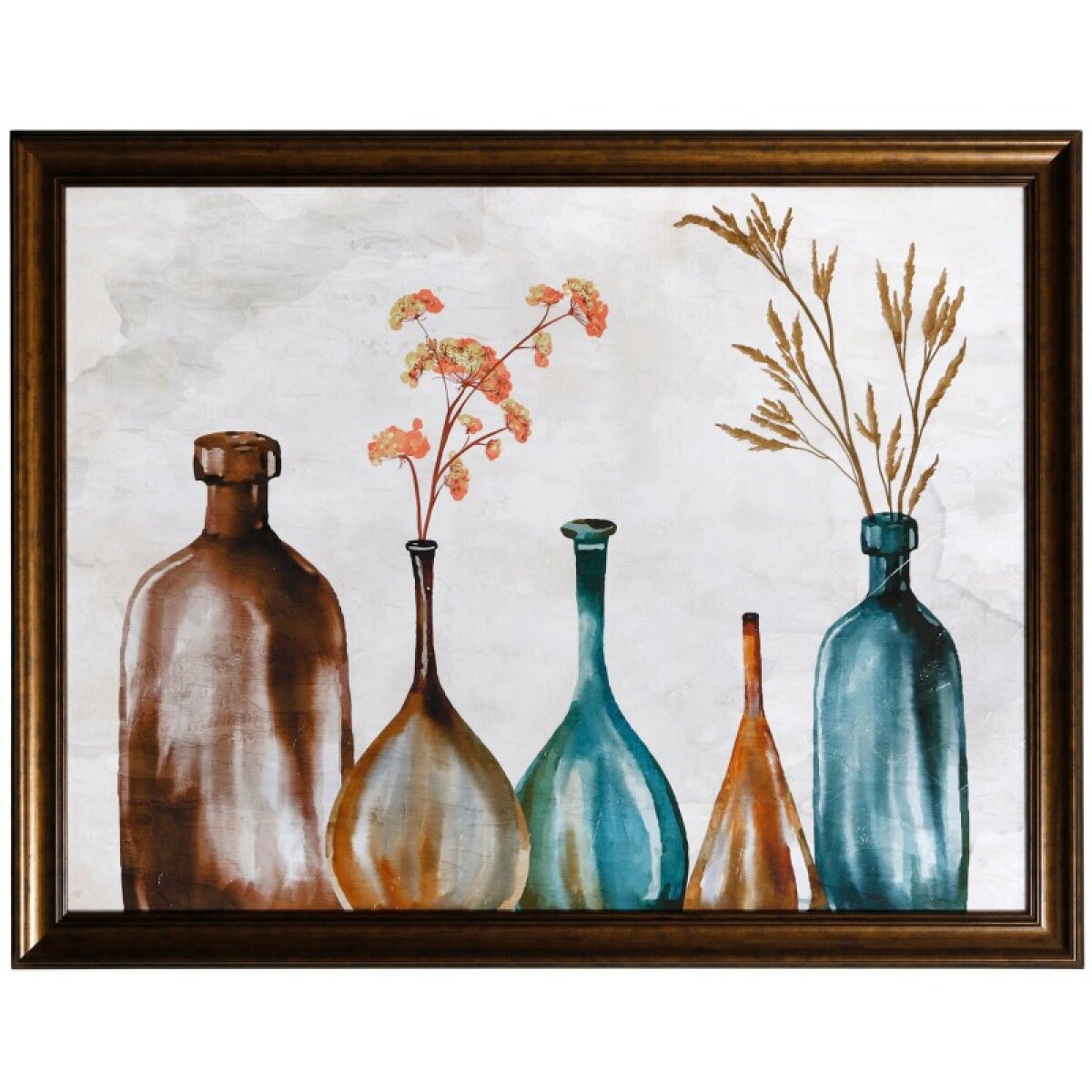 d5302a6e31db3b523e9262d0b05aaba2 Row I Texture Framed Print - Image 1