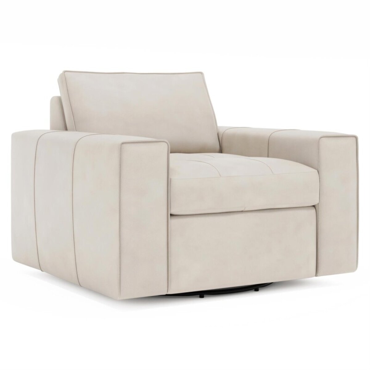 d544100de4a3703cde7a7b8aca7a0315 Nest Leather Swivel Chair - Image 1