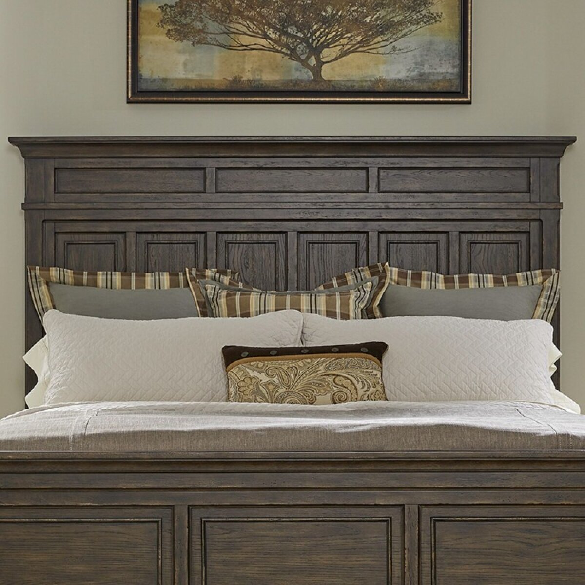 d573cd27b5b21fa7b8e608f073b10662 Paradise Valley Queen Panel Headboard - Image 1
