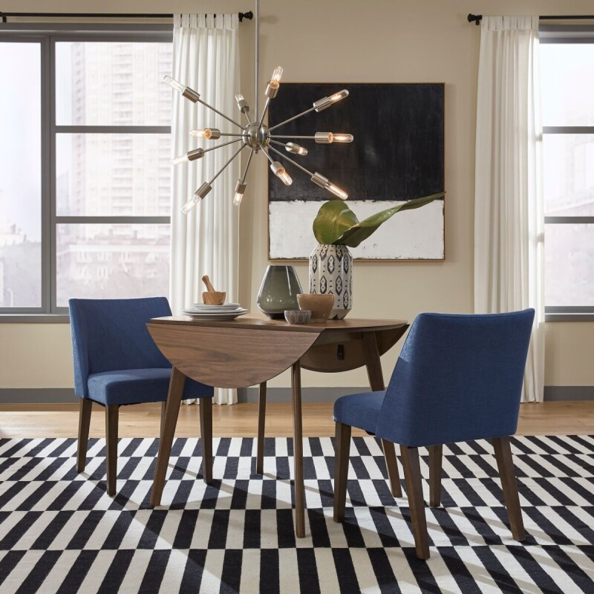 d5c65a5301bd10924c95ef439c763e47 Space Savers 3 Piece Drop Leaf Set - Image 1