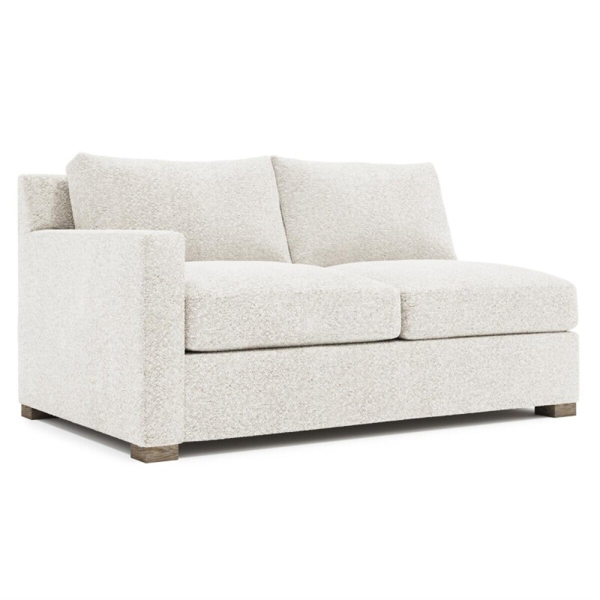d5f59f5ad45b4aebd4a07b5b97ae3a7d Kelsey Fabric Left Arm Loveseat Without Pillows - Image 1