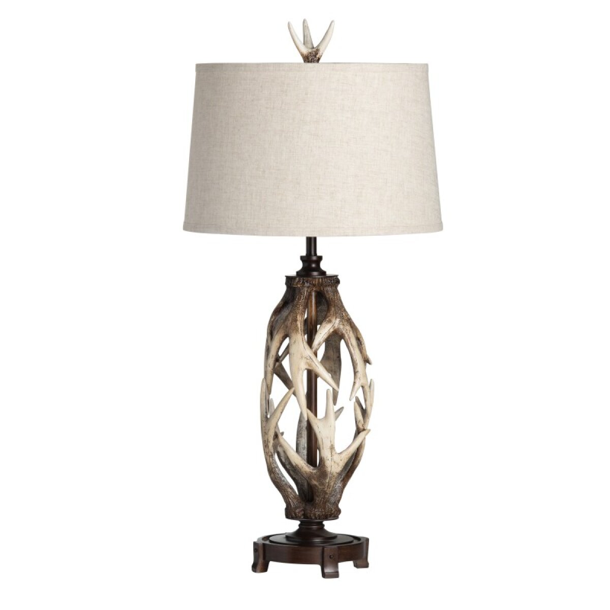 d651f20a4f908b8f25f662728b0b145f Billings Antler Table Lamp - Image 1