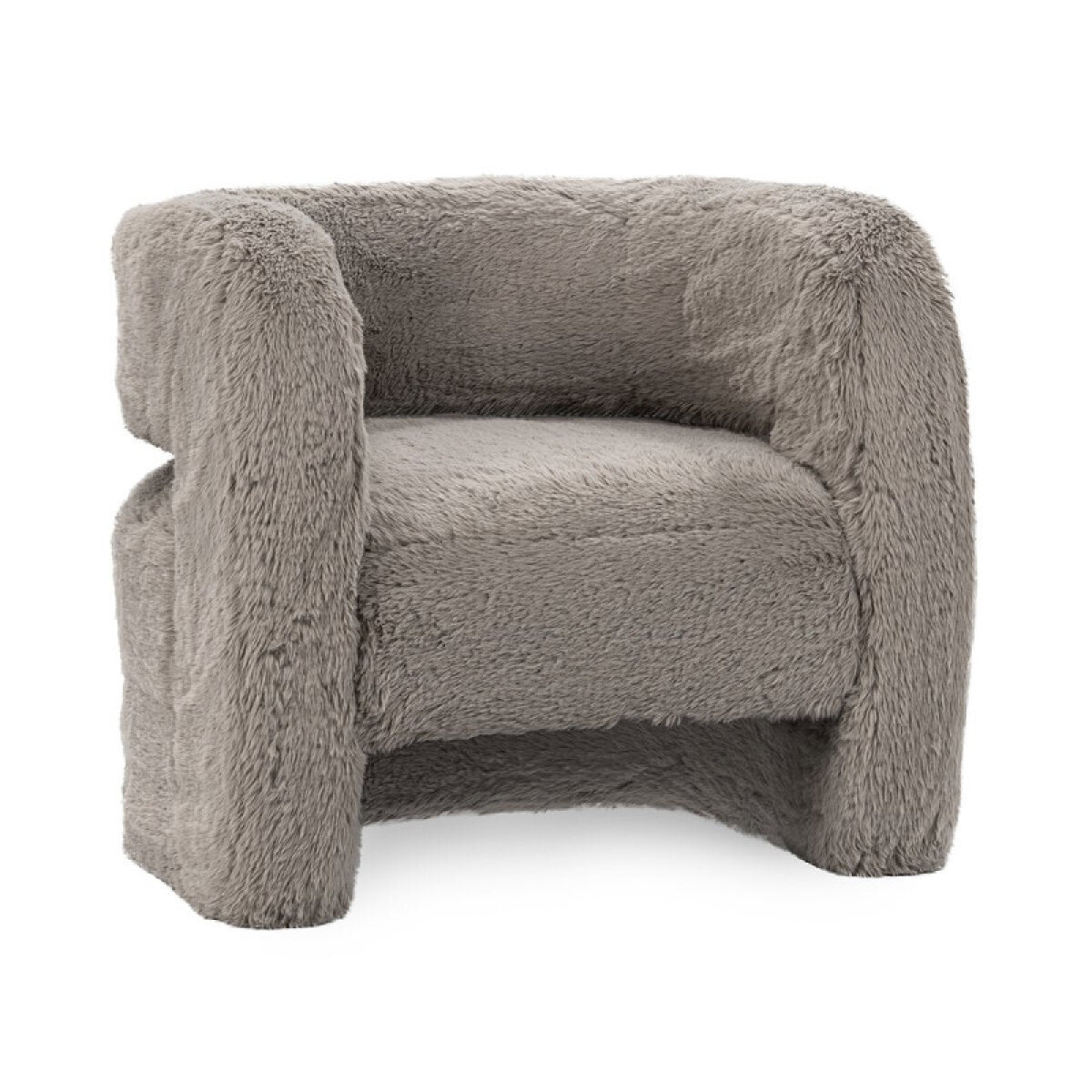 d6d69359640b836d54360ed014d0a625 Teddy Plush Accent Chair - Granite - Image 1