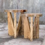 Nadette Nesting Tables, Natural, S/2 - Image 8