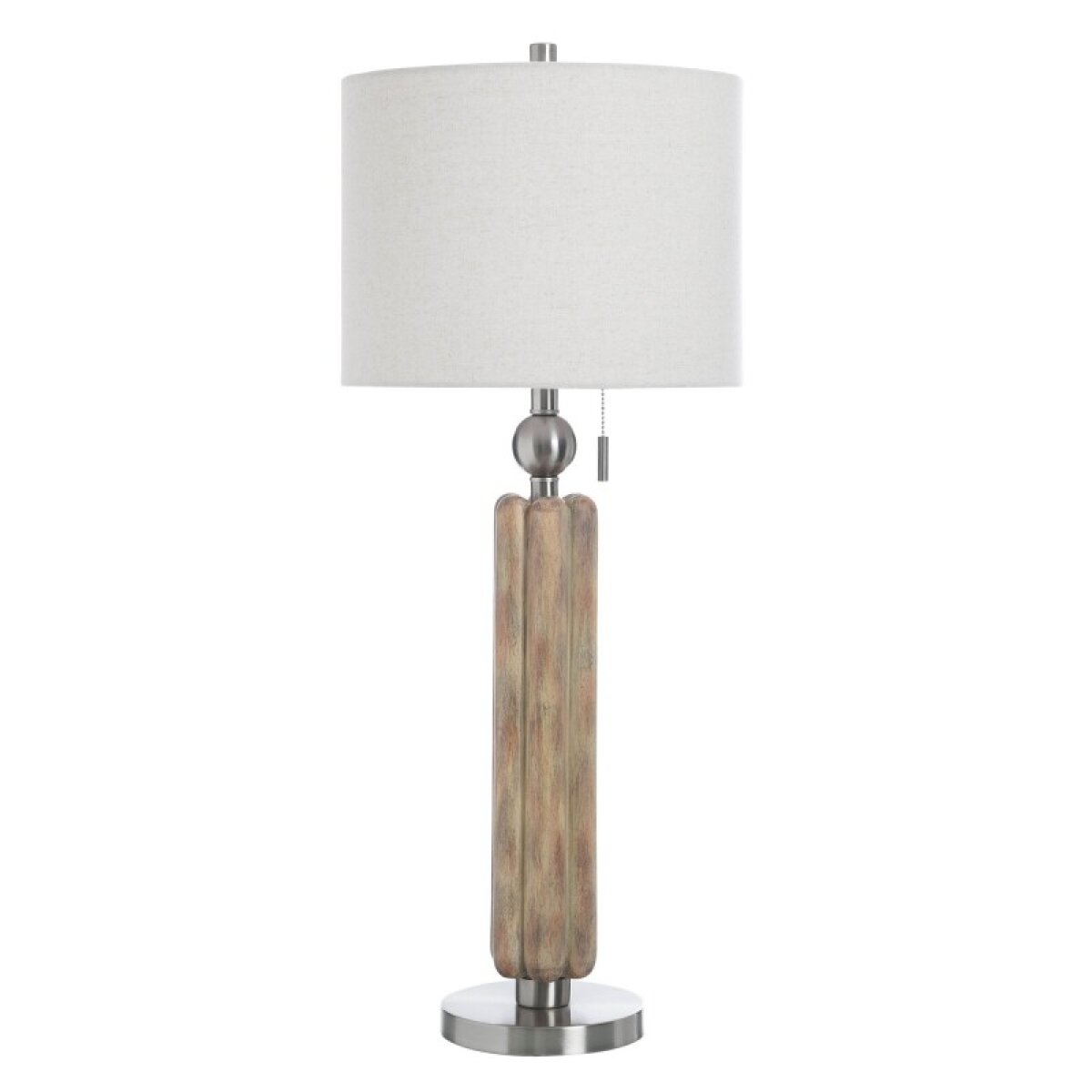 d711d62d0e8d9e4926a7ab7bf2c49192 Chadron Silver Poly Table Lamp - Image 1