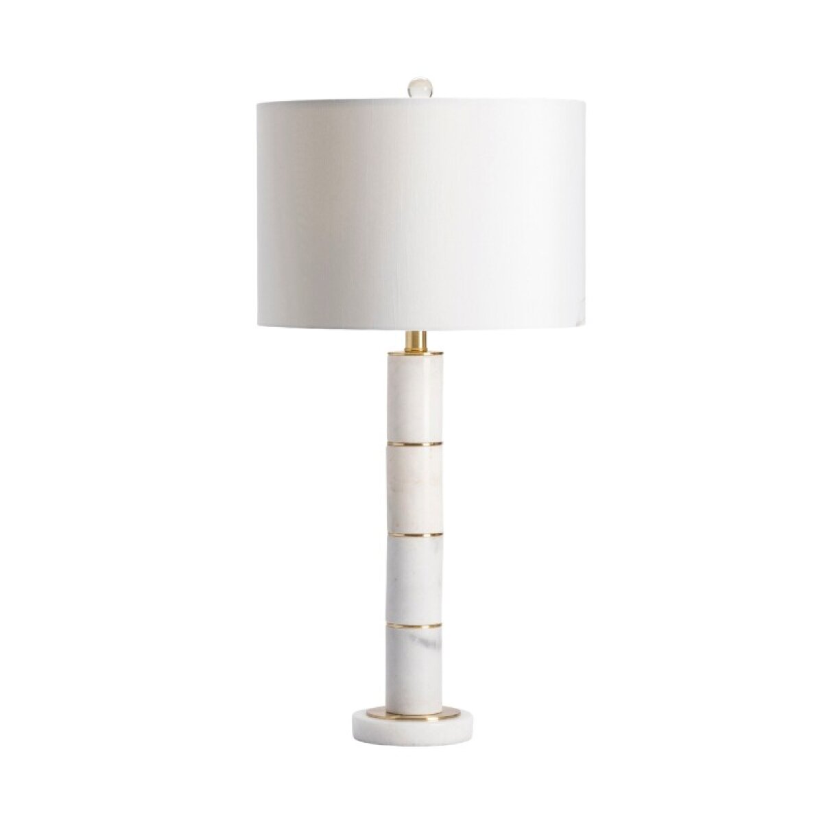 d71df93c3583d0e107655e7a65939d6e Marble Column Table Lamp - Image 1