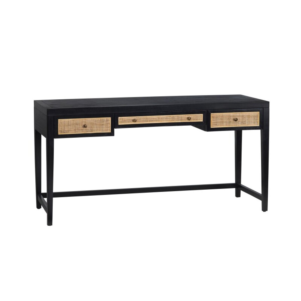 d8b3d1a4ed2a8d5bd7d11c2c2b555fed Alder Writing Desk (Black) - Image 1
