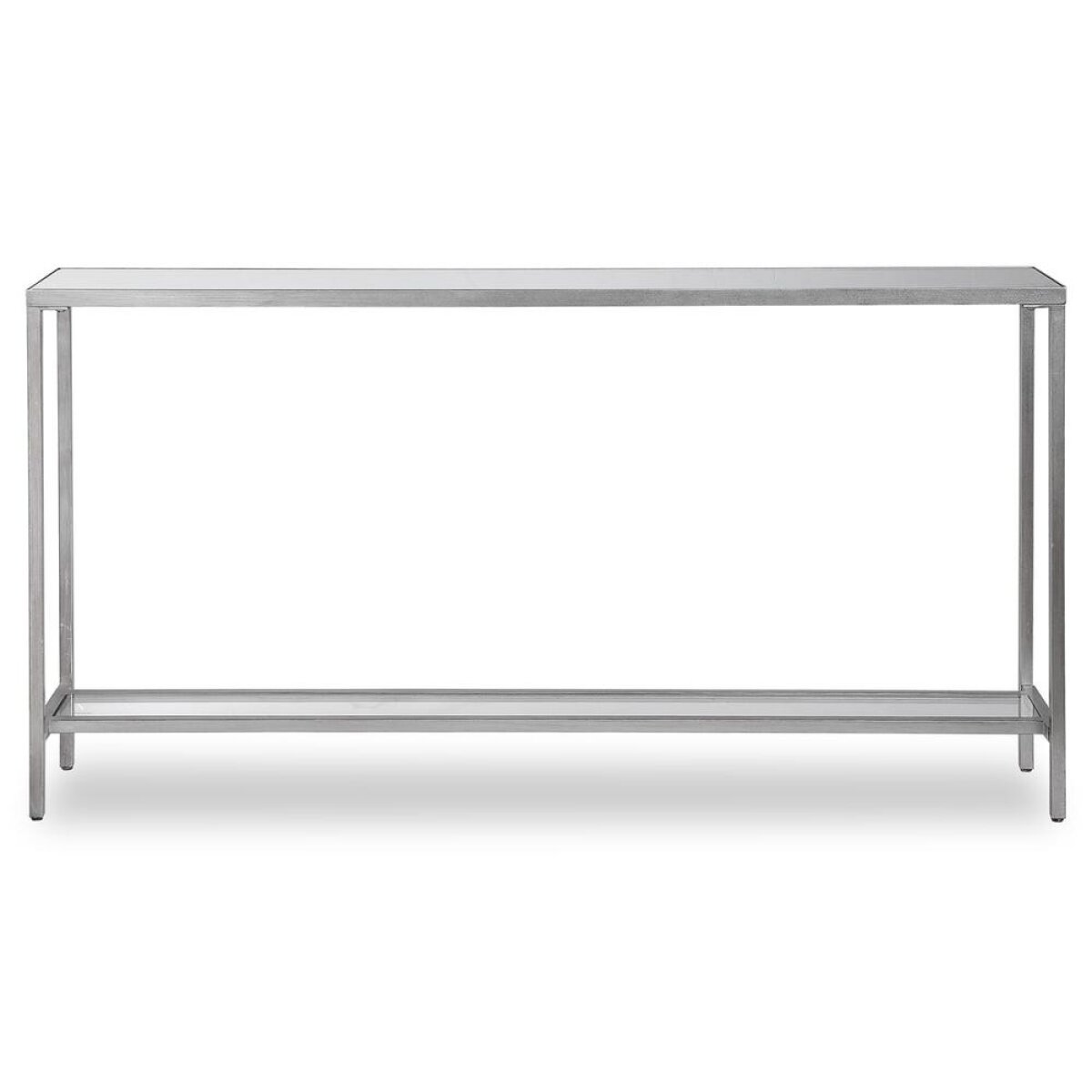 d8b9181c7d74df4f14480a265bbde5db Hayley Console Table, Silver - Image 1
