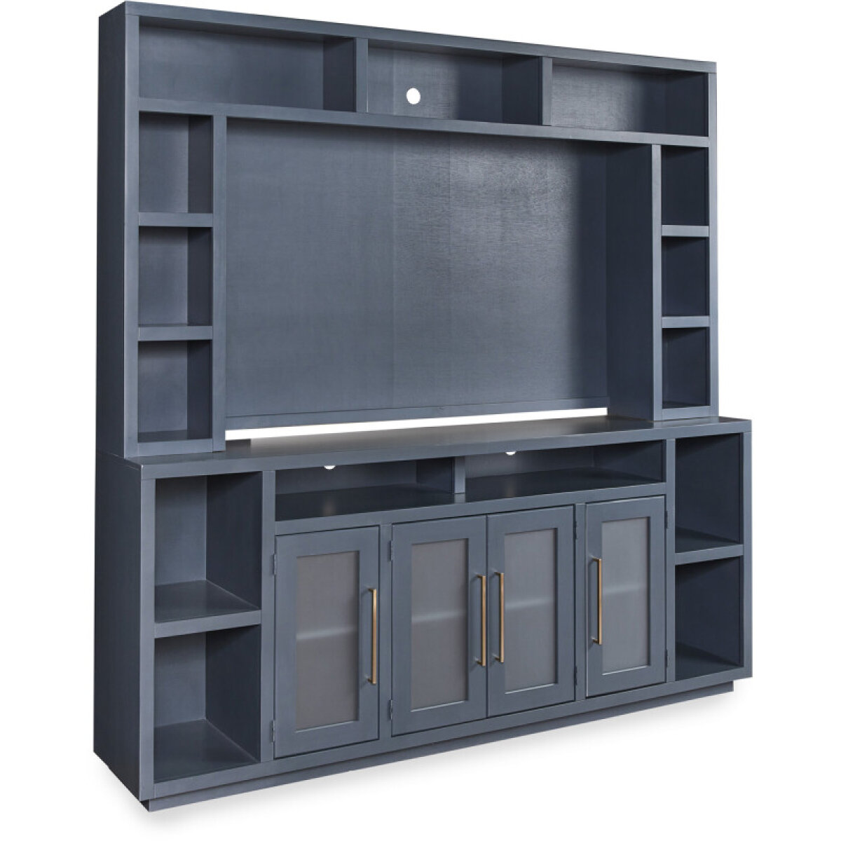 d8dac279b195791c846be26d639dea07 Perry 84" Hutch MAA1260H-BLK - Image 1