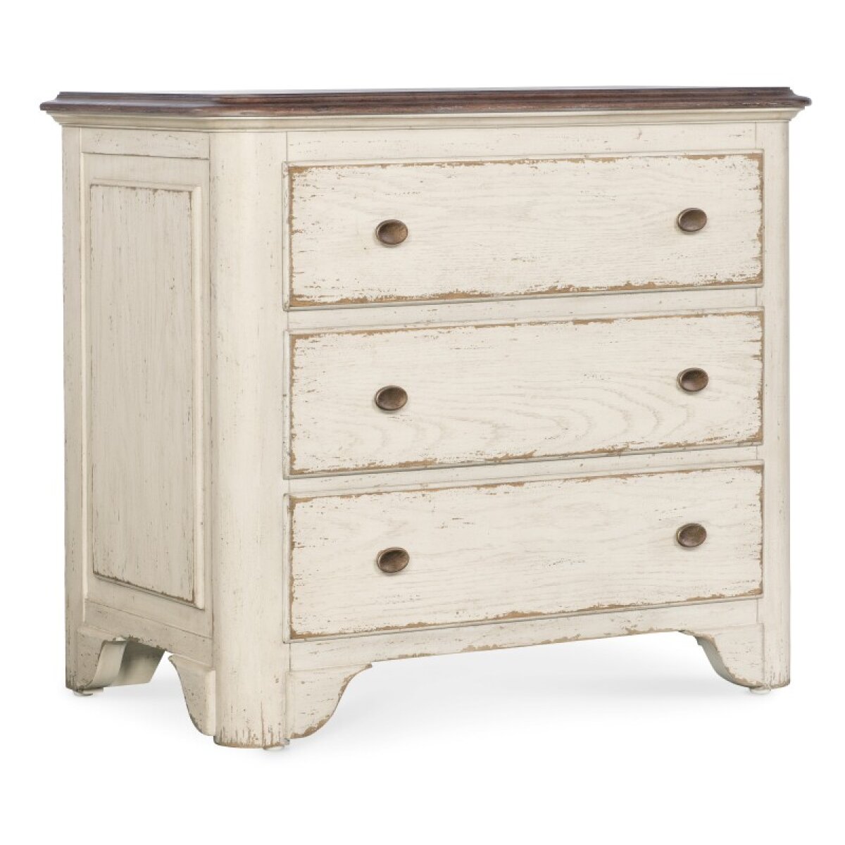d8dc70f34e5a147ffc98464eaeda2d93 Bedroom Americana Three-Drawer Nightstand - Image 1