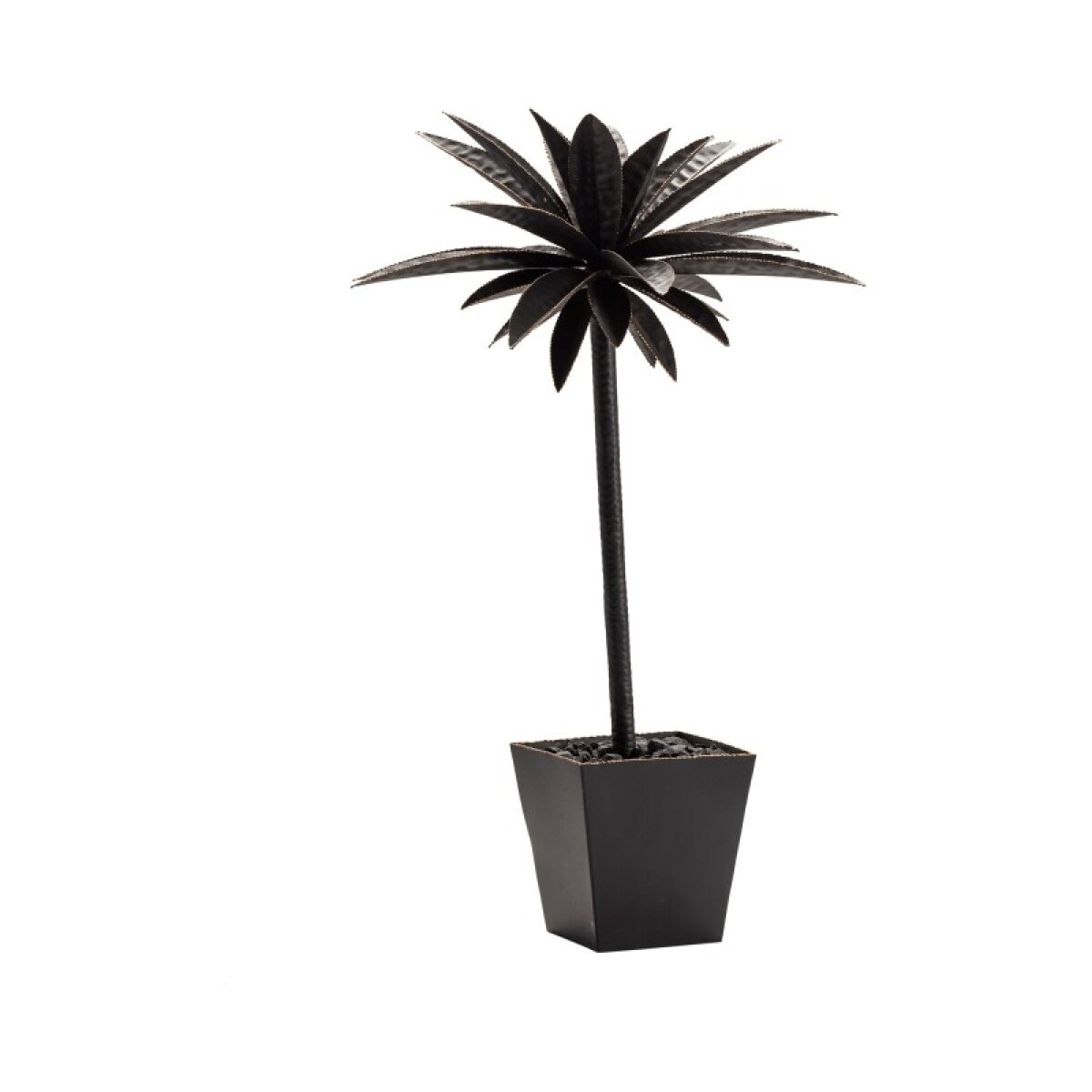 d9d384838f1fd0407664f1969e4906e0 Large Oasis Hand Finished Palm Tree - Image 1