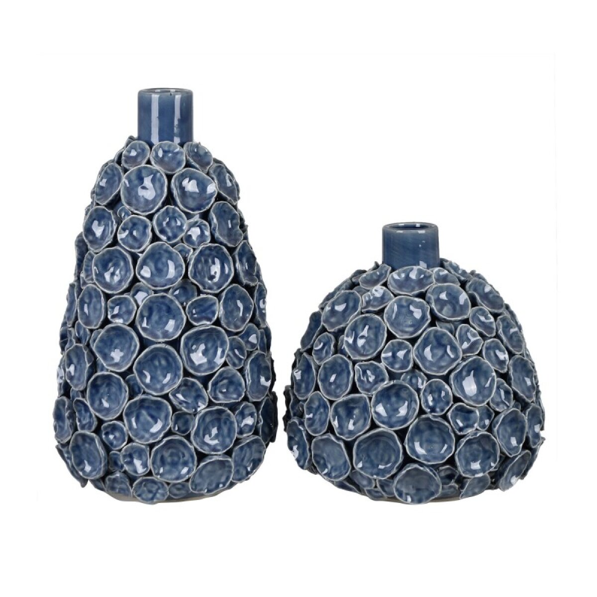 da11d0b55230d8ed3dc7029acb4dcee5 Blue Emile Vases - Image 1