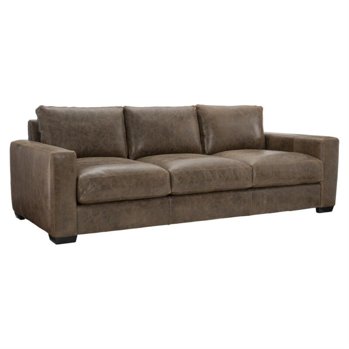 da8b7a51ded4fbc866cb4532a313329d Dawkins Leather Sofa - Image 1