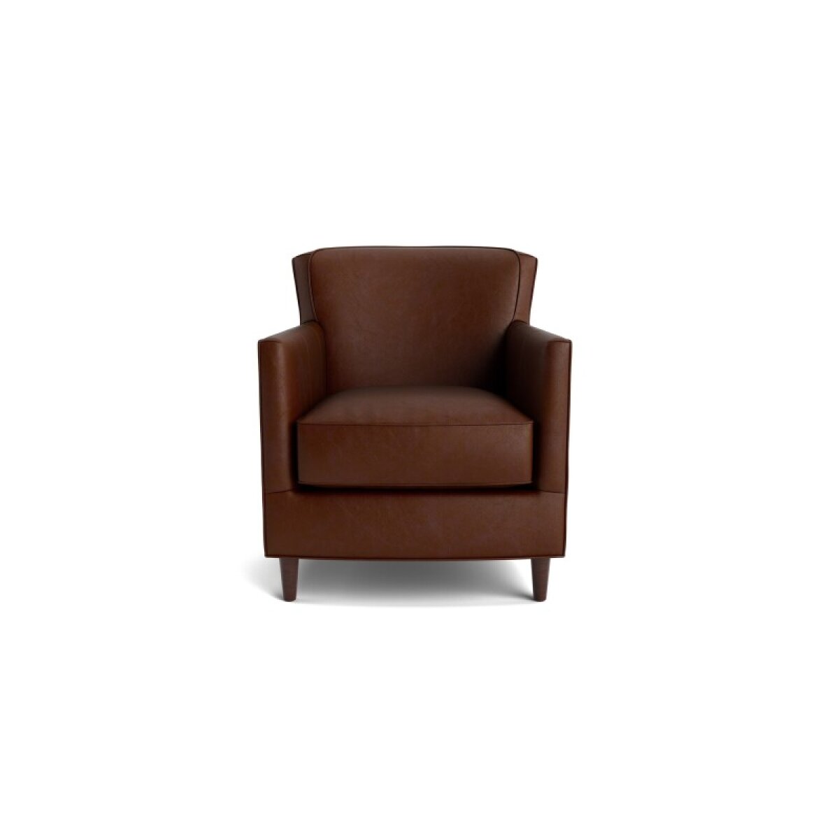 daecf45e88bbdce7d335dd2a6cb030c8 New American Living Leather Accent Chair - Image 1