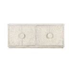 Apollo Solid Wood 4dr Cabinet - Coastal White - Image 3