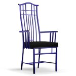 Macau Metal Chair Crafted From Metal With A Removable Seat Cushion This Stylish Cha