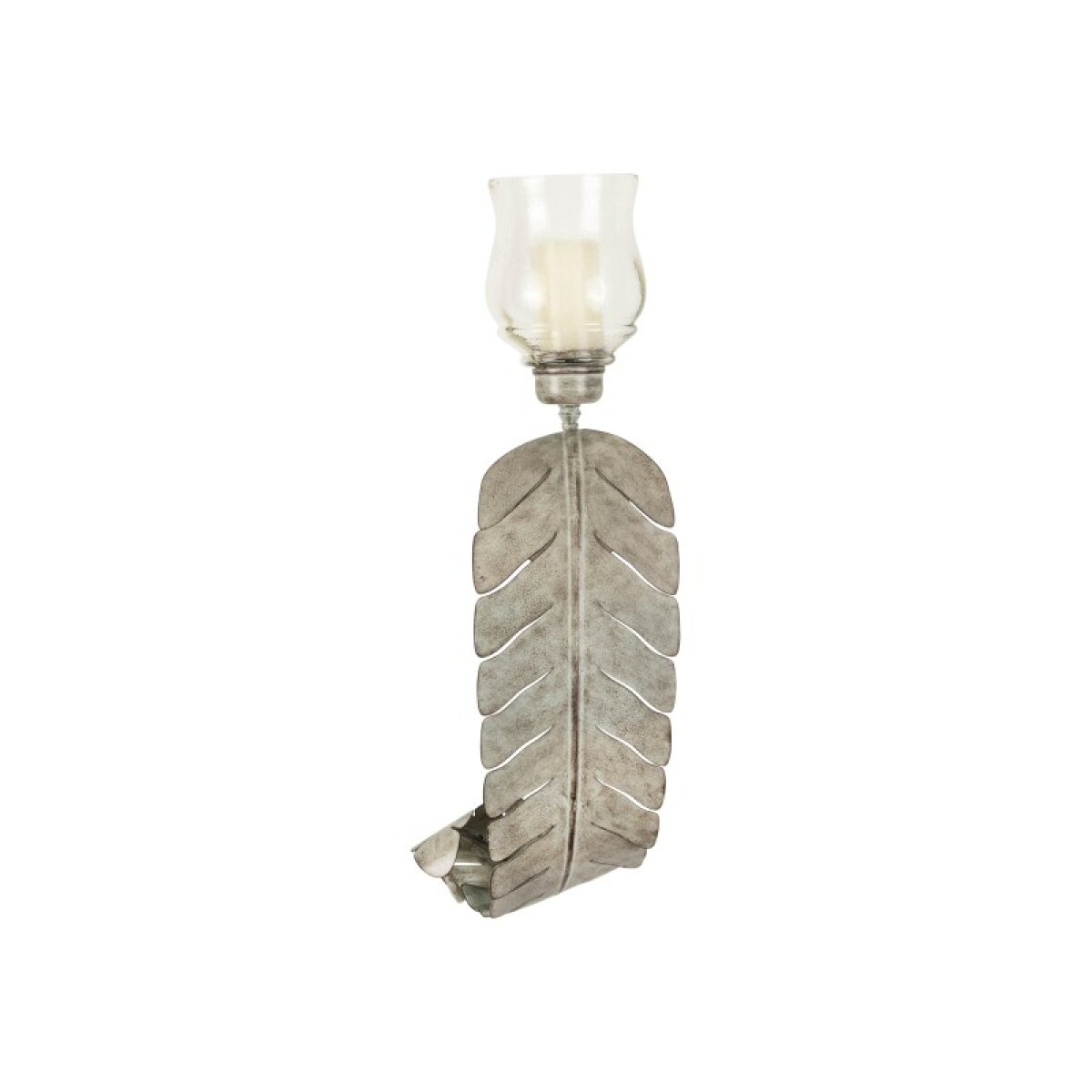 dbc10cac2c89fdeb5159ca57983d2ea7 Medium Palmetto Palm Leaf Wall Sconce - Image 1