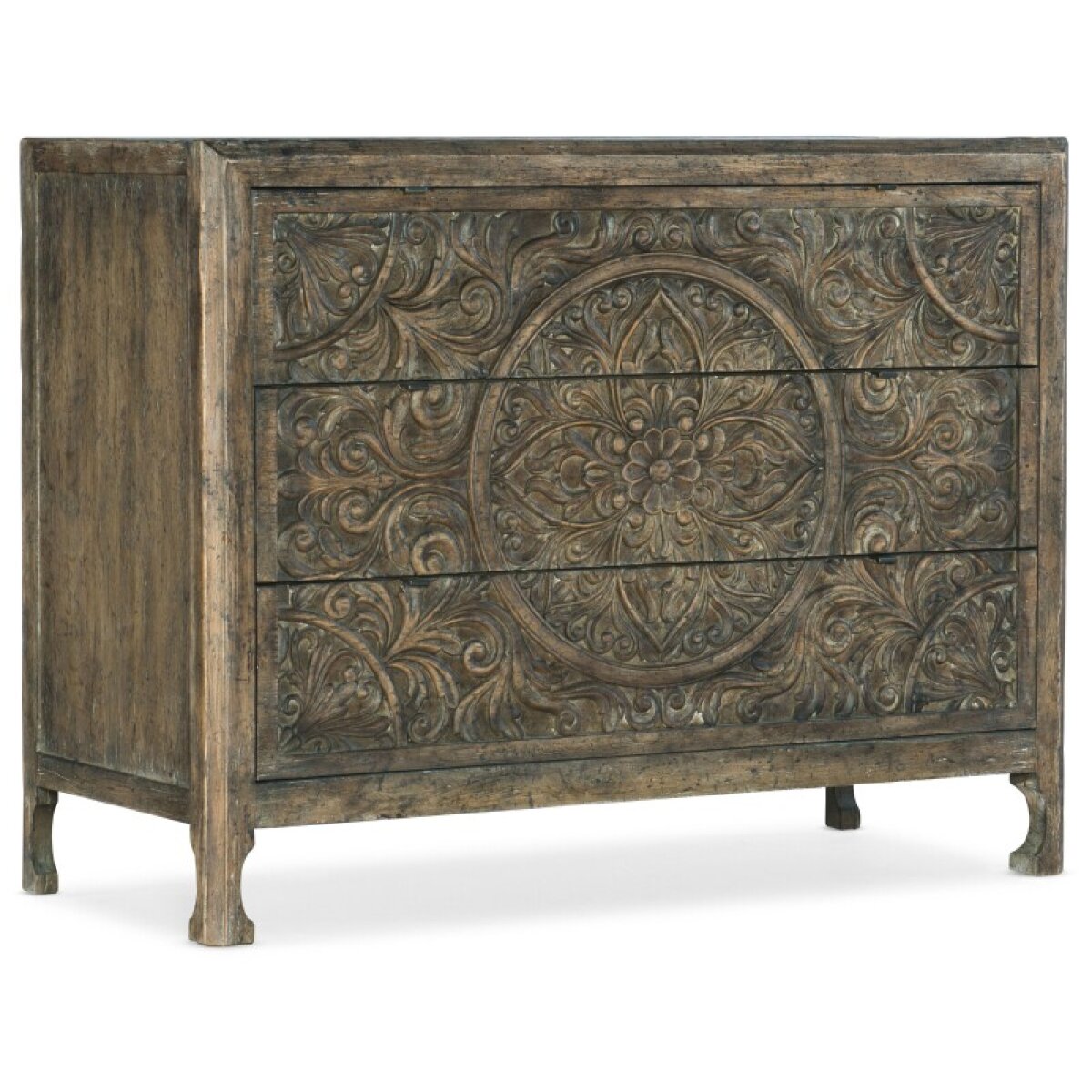 dc0e000d9d436682ea18892557675ee5 Living Room La Grange Lockhart Three-Drawer Accent Chest - Image 1