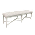Americana Modern Dining Bench Upholstered 58" - Image 3