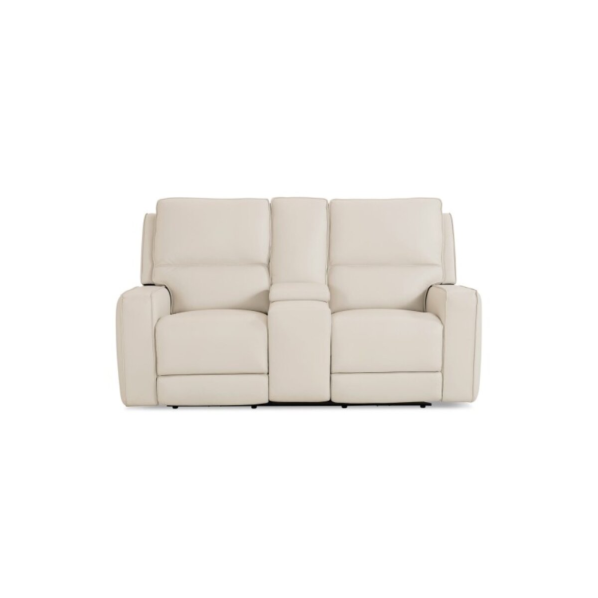 dc43cf9feb835ac42507c4e8bc8e53d7 Raymond Leather Power Reclining Loveseat with Center Console - Image 1