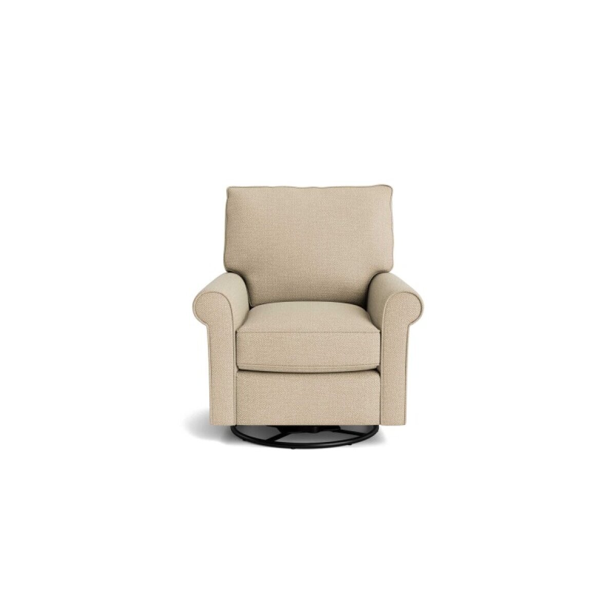 dc48ae0aec7e95c4ef979b542ae2295c Oswell Roll Arm Swivel Glider Chair - Image 1