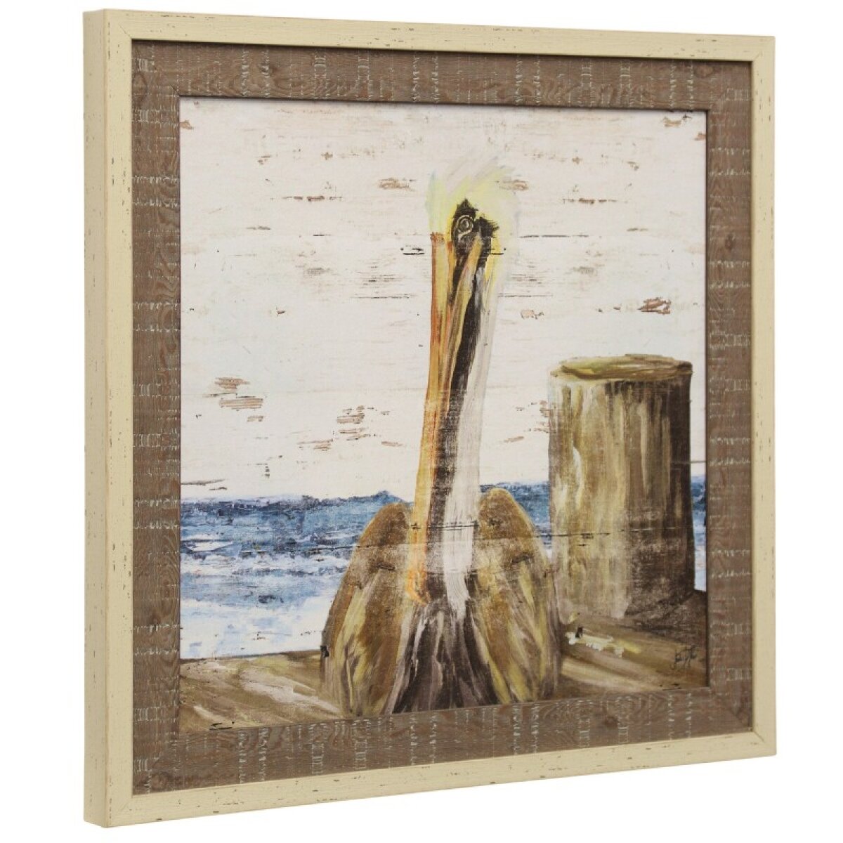 de1c0bc7086a4f2ecd6f12447a280d81 Pelical Palk Ii Textured Framed Print - Image 1