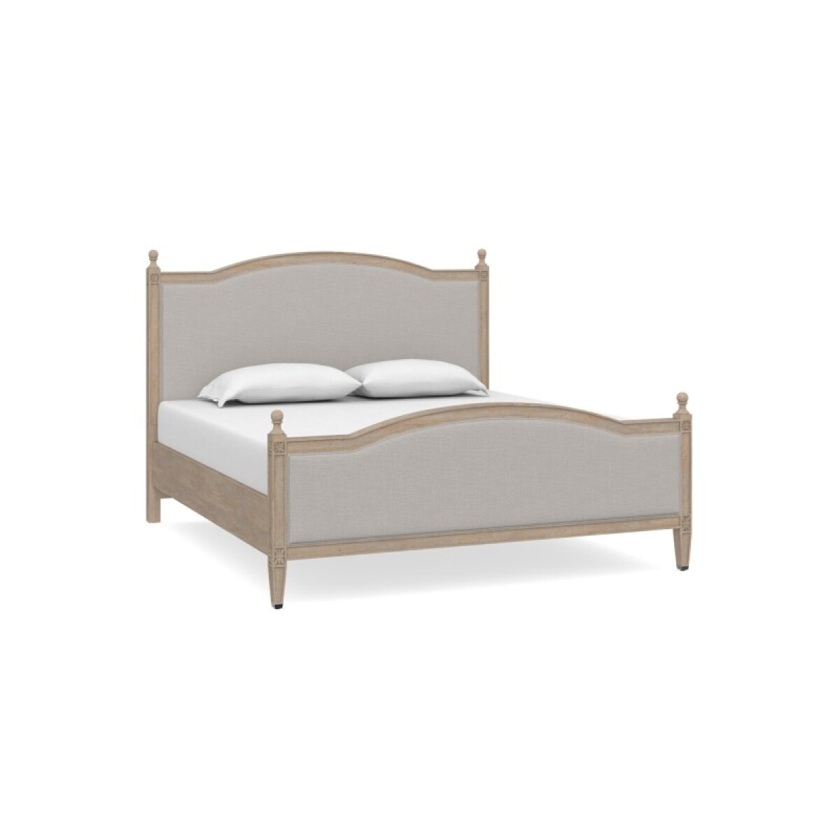 df4f7f59a99f2ce937910cccc7e1f463 Charlotte Upholstered Bed with Footboard - Image 1