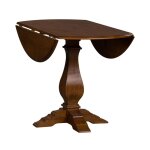 Creations Round Drop Leaf Table - Image 7