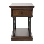 Tribeca Drawer Chair Side Table - Image 4