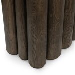 Tiber Solid Wood Rectangle Console Table - Toasted Brown - Image 5