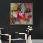 A Colorful Mindset Framed Canvas - Image 3