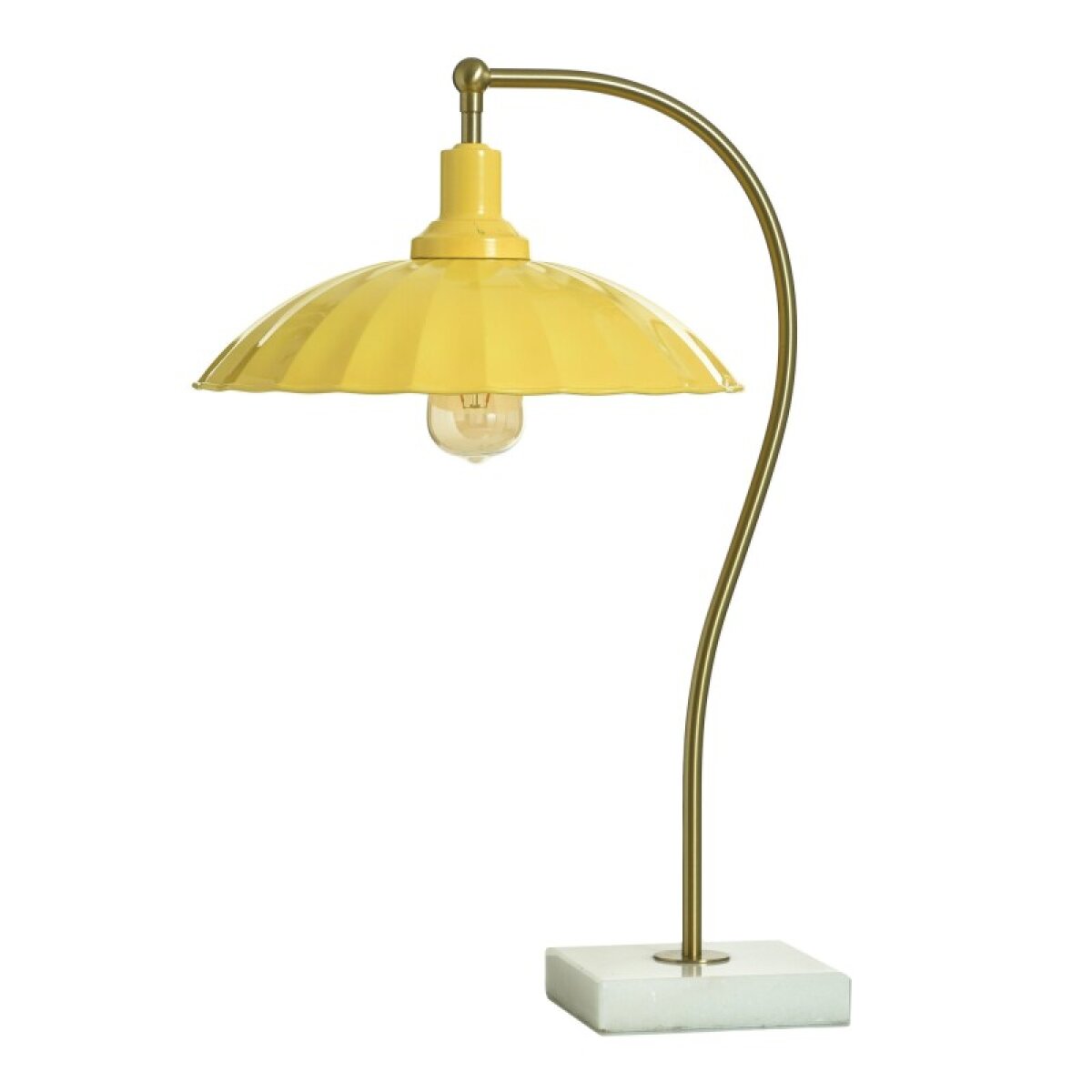 e09dfde7d38a65eb8b7537d059223f3a Penelope Tamara Day For Stylecraft Brass Table Lamp With Metal Shade - Image 1