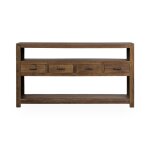 Mattai Reclaimed Wood 4dwr Console - Natural - Image 3