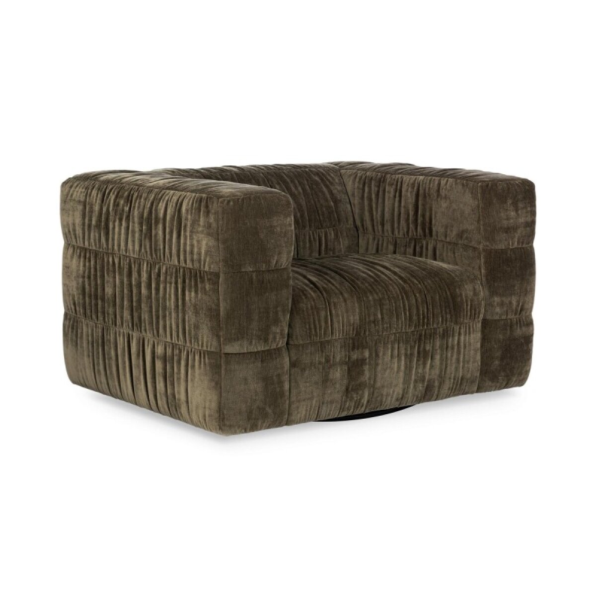 e11456918ebbb69993e760539a5a75ef Afeela Upholstered Swivel Chair - Fern Green - Image 1