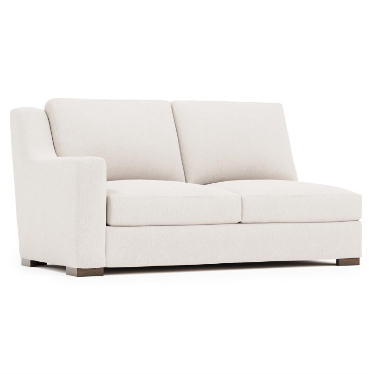 e1355625f846b2db406a26970aaf2f8c Germain Fabric Left Arm Loveseat Without Pillows - Image 1